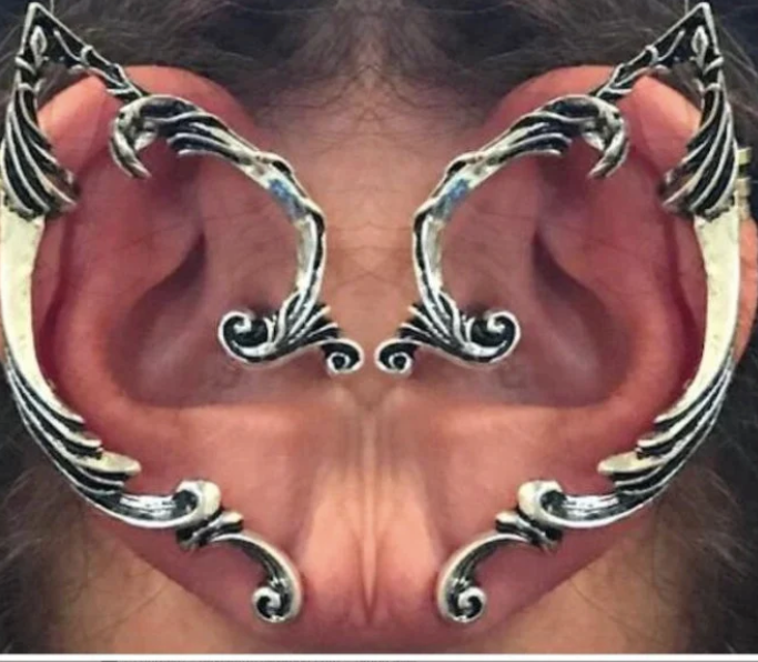 Elf Ear - Cast Elf Ear Pair in Silver or Gold
