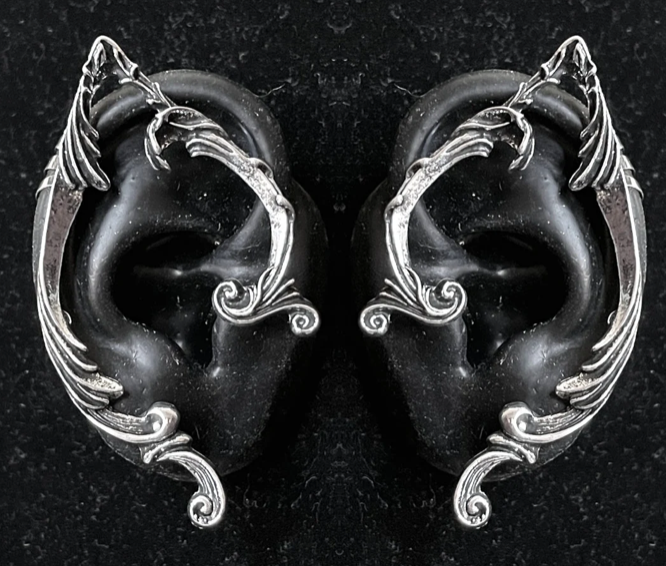 Elf Ear - Cast Elf Ear Pair in Silver or Gold