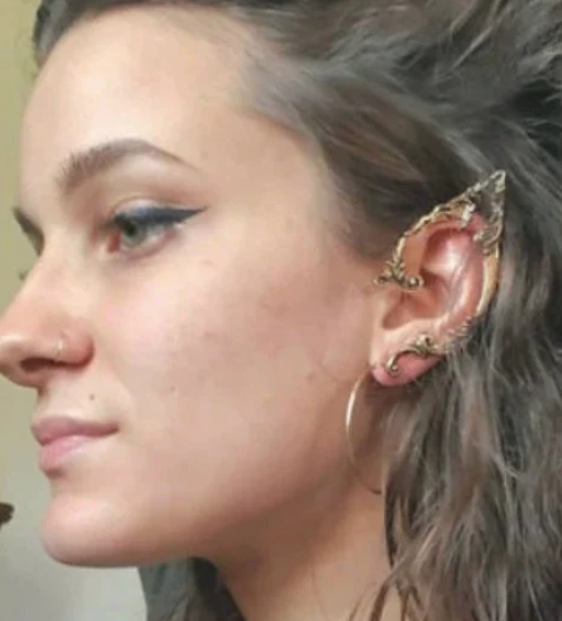 Elf Ear - Cast Elf Ear Pair in Silver or Gold