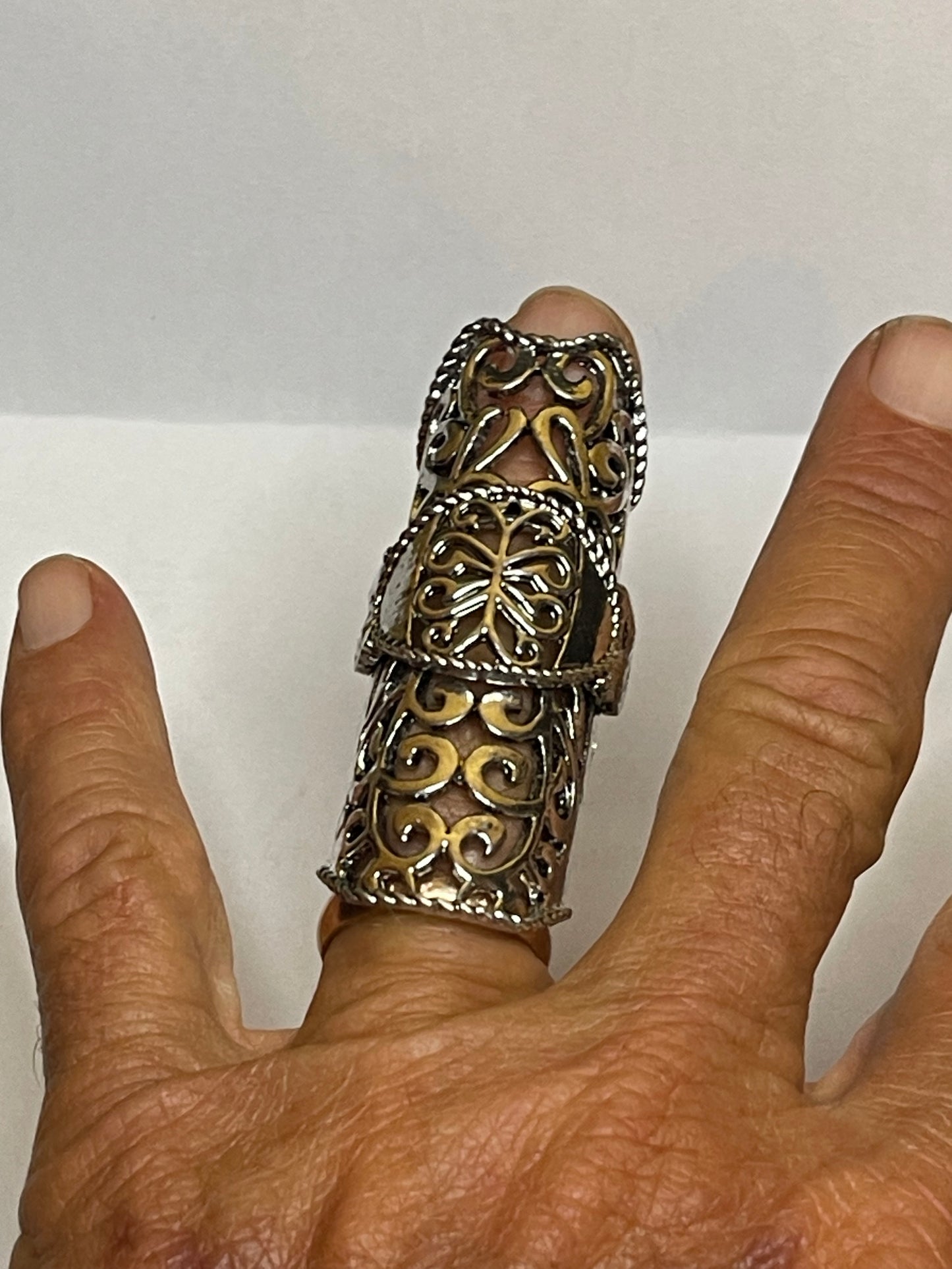 Medieval Ring - Small Knuckle Armor ring