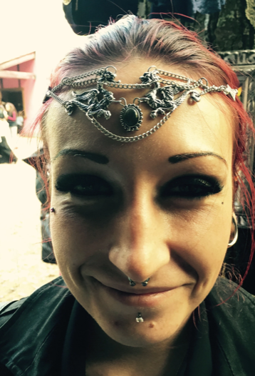 Tiara - Double Dragon Tiara - Silver