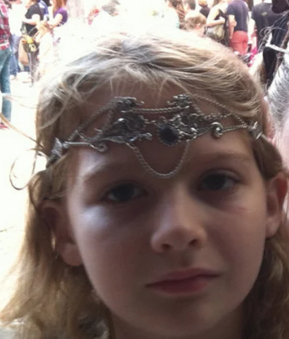 Tiara - Double Dragon Tiara - Silver