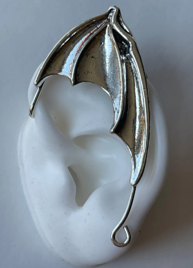 Elf Ears - Bat Elf Ears pair in Silver or Gold