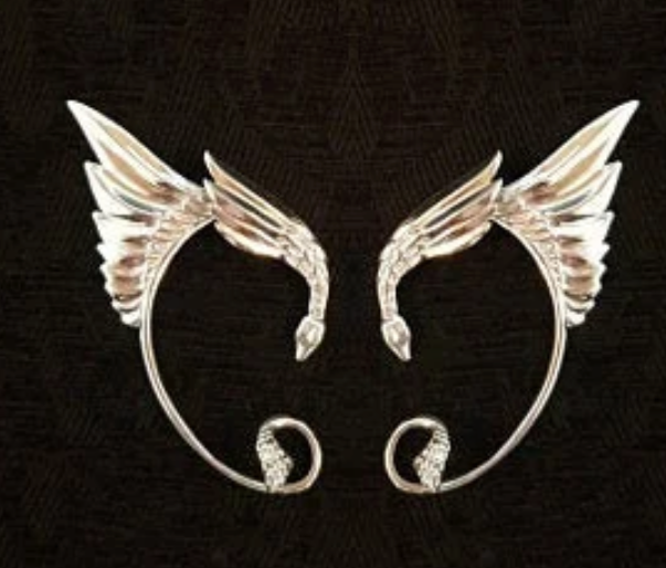 Elf Ear - Wing Elf Ear pair - Silver or Gold