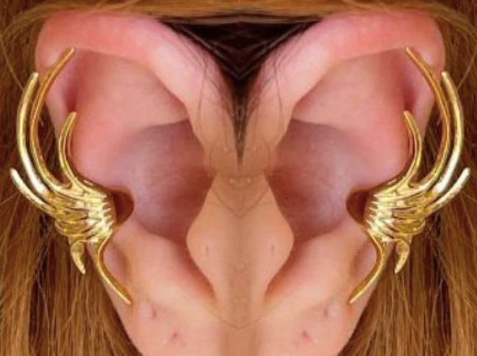 Ear Cuff - Spray Ear Cuff in Silver or Gold