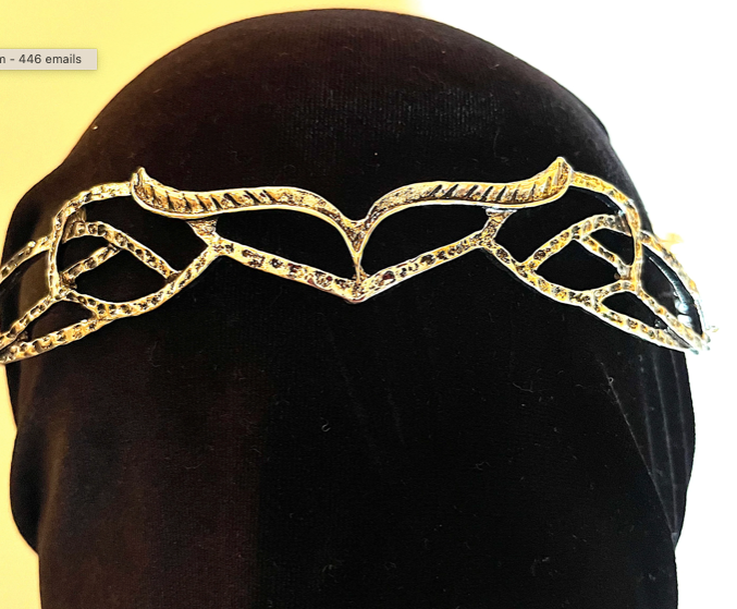 Tiara - Elrond Galadriel Crown Tiara - Silver or Gold