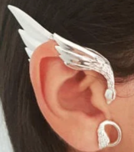 Elf Ear - Wing Elf Ear pair - Silver or Gold
