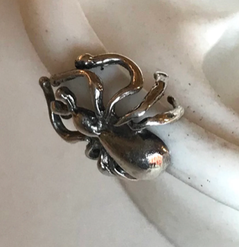 Ear Cuff - Spider Cuff in Silver